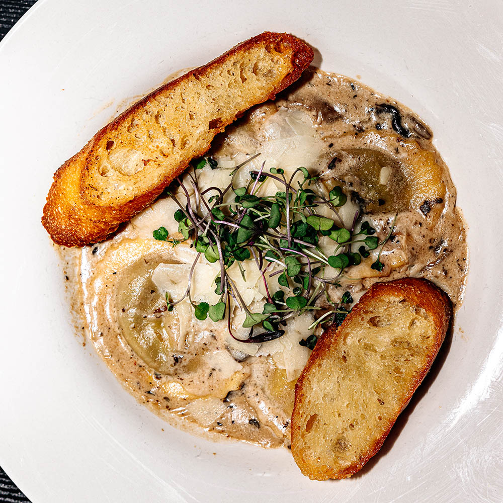 Mushroom Ravioli
